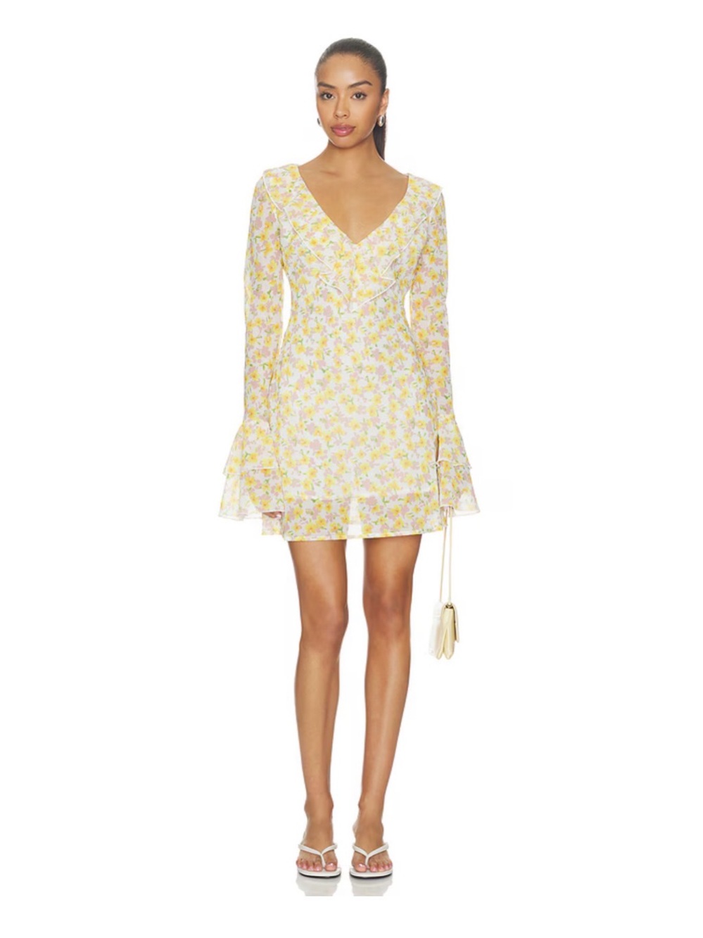 Sister NY Mini Soliel Dress - Yellow Floral